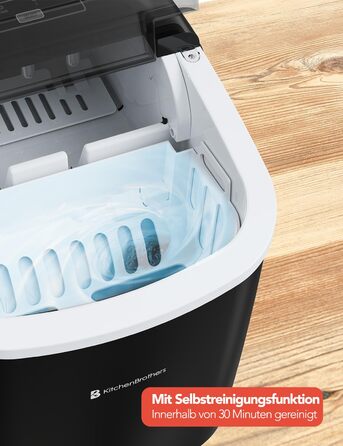 Ледогенератор 100 Вт черный KitchenBrothers