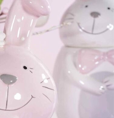 Керамічні баночки у формі кролика на Великдень Gruppo Maruccia