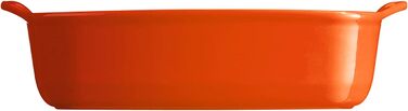 Маленька форма для запікання прямокутна, помаранчева Emile Henry