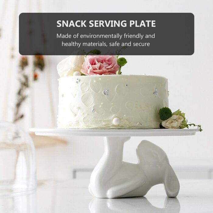 Керамічна підставка для торта 25 см YARNOW