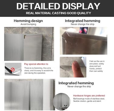 Складной брызгозащитный экран для кухонной плиты Tauzveok