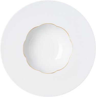 Тарелка гурман 28 см глубокая Sonetto Oro Rosenthal