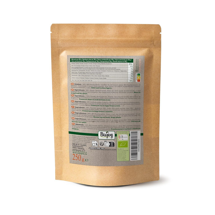 Лесные орехи-ядра фундука без добавок 250 г Biojoy