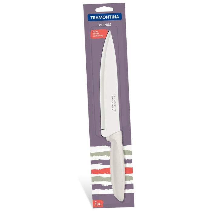 Ніж Chef Tramontina Plenus light grey, 203 мм (6740788)