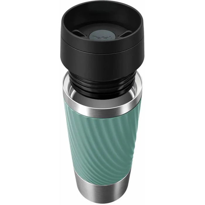 Tefal Термочашка Travel Mug Classic Twist, 360мл, нержавіюча сталь, зелений