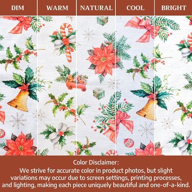 Бавовняні килимки для серветок, набір з 4 шт. , декоративні килимки для серветок, пасхальні килимки, що миються, для свят, вечерь, весни, літа (33 см x 48 см) (02 - Chromo), 39Hermine 100