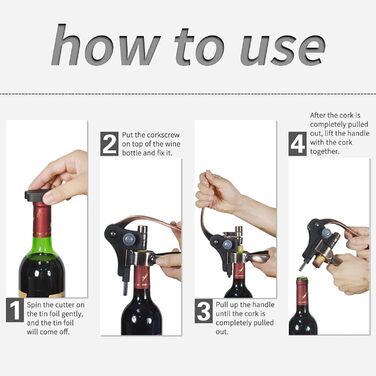 Професійний штопор для вина HOMCENT