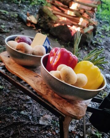 Серебряная миска для кемпинга 500 мл SILVERANT