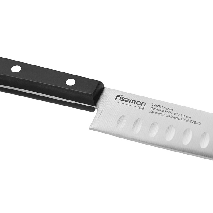 Ніж сантоку Fissman TANTO 13 см 3Cr13-420J2 сталь (2586)