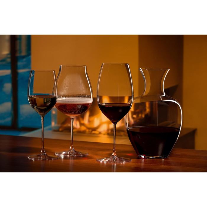 Набор бокалов для красного вина из 2 предметов, хрустальный бокал (шампанское), 6449/07 Riedel Veritas Old World Pinot Noir