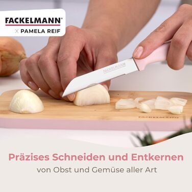Нож для овощей 12 см, розовый Pamela Reif Fackelmann
