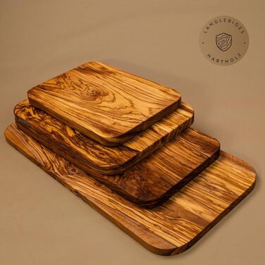 Обробна дошка з оливкового дерева 35 х 25 см das Olivenholzbrett