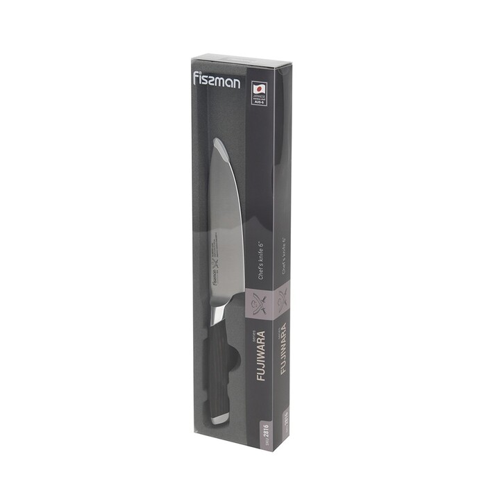 Кухарський ніж Fissman FUJIWARA 15 см сталь AUS-6 (2816)