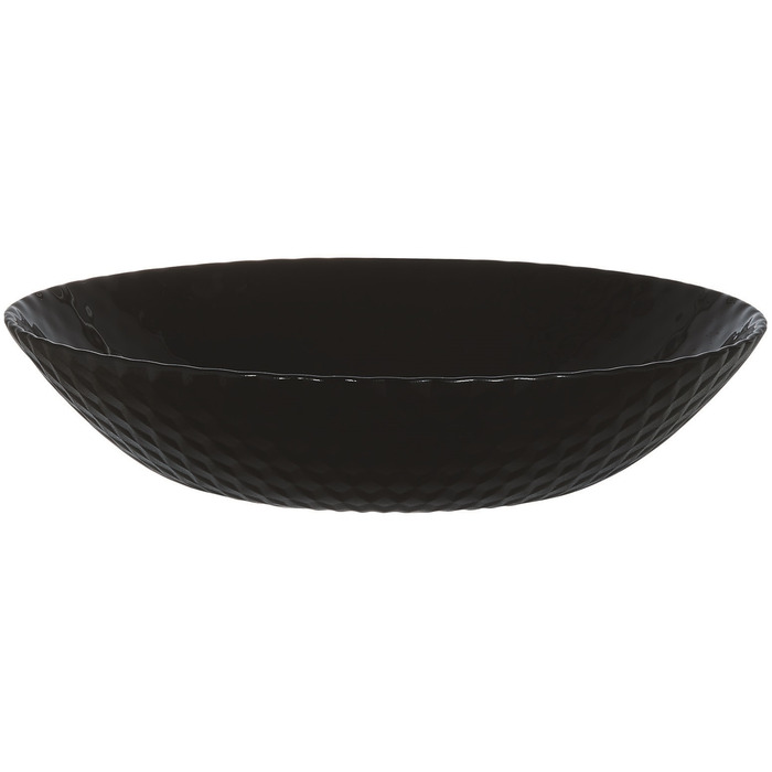Тарілка супова Luminarc Pampille Black 20 см (6711239)