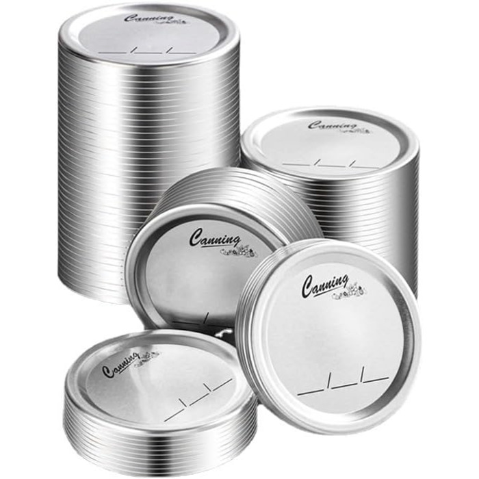 Кришки для банок Mason Jar 7 см, набір 200 предметів Liwankaqi