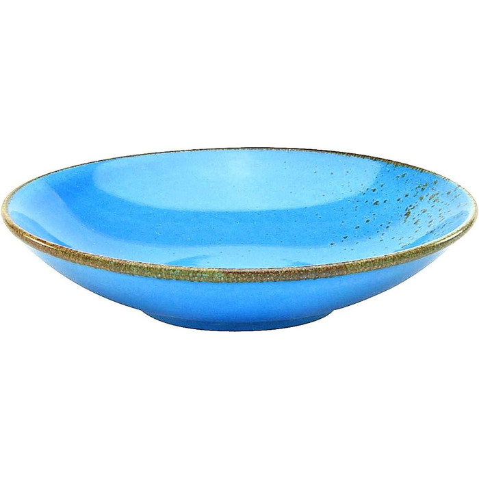 Тарілка для супа 22 см, набір 6 предметів, синій Nature Collection Creatable