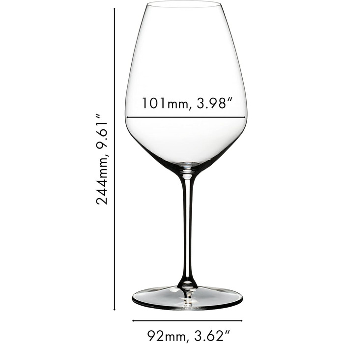 Набір з 2 келихів для червоного вина Шираз 0,7 л Extreme Riedel