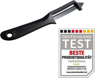 Овочечистка для спаржі 18 см, набір 2 предмети, чорні Fackelmann