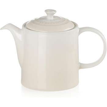 Високий глечик 1,3 л керамічний з кришкою, колір безе Le Creuset