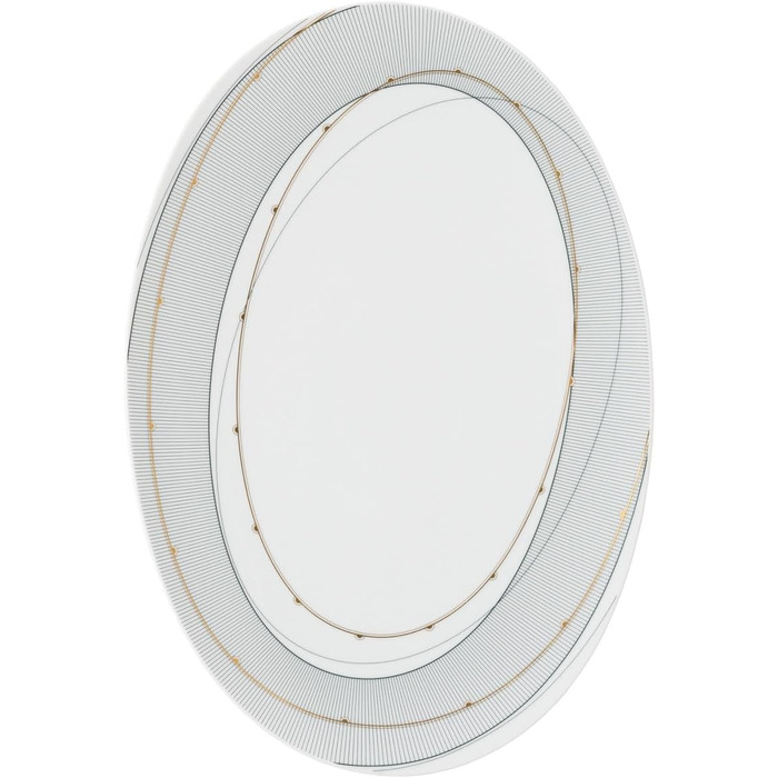 Тарелка сервировочная овальная 38 x 26 см TAC Glitch Rosenthal