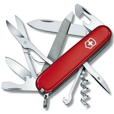 Ніж Victorinox Mountaineer 91мм/18функ/черв