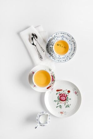 Чайний сервіз на 6 персон, 18 предметів, маленький Amina Ostfriesenrose Seltmann Weiden