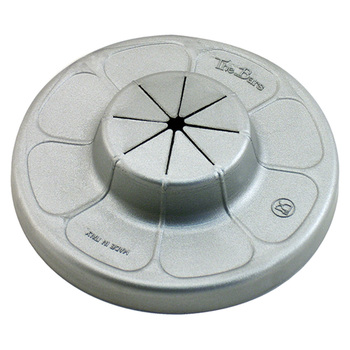 B007MS Кришка для чашки d 105 мм, колір срібний, каучук
