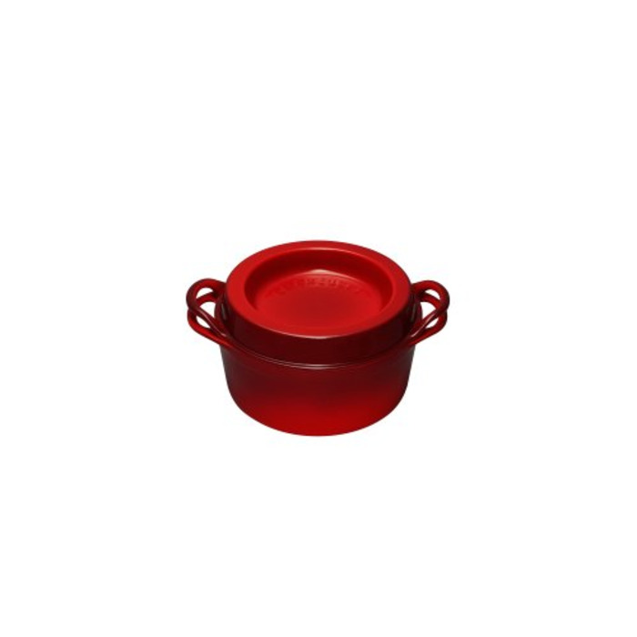 Каструля / жаровня 24 см, бордовий Le Creuset