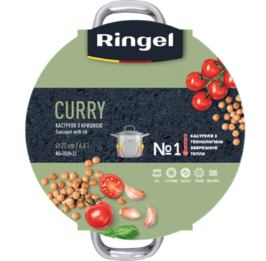 Кастрюля Ringel Curry (6.6 л) 22 см (6990946)