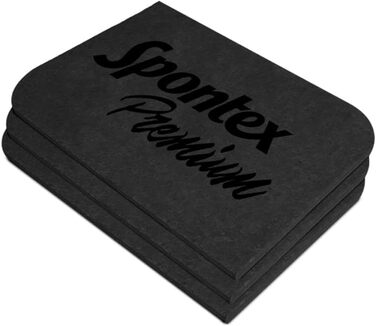 Набор губок для мытья 3 шт. 10,8 x 6,8 x 30 см черный Spontex