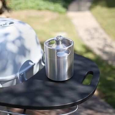 Міні-нержавіючий кег для пива 3.6л з гвинтовим кришкою портативний кег для домашнього пивоваріння, бару чи пабу