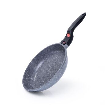 Сковорода для жарки Fissman 26x5,6см LA GRANITE со съемной ручкой (4626)