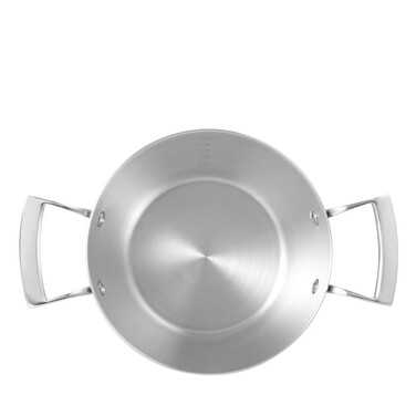 Кастрюля Fissman MILLENIUM 20x12 см/3,2л со стеклянной крышкой (5363)