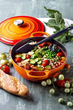 Чавунна каструля Le Creuset Signature, 26 см, 4,1 л (колір Ofenrot)
