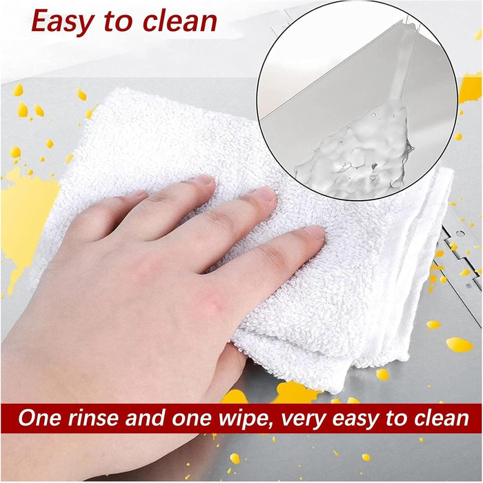 Защита от брызг масла из нержавеющей стали 40 х 40 см Generisch