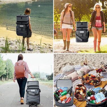 Термосумка на колесах на 72 банка Odoland