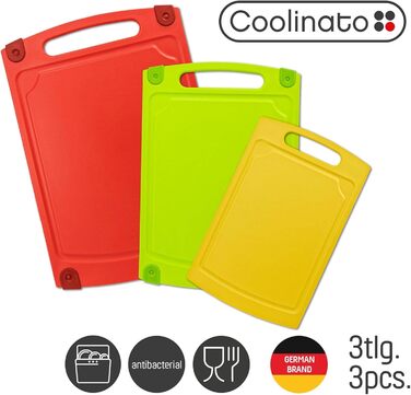 Набір обробних дощок 3 шт Coolinato