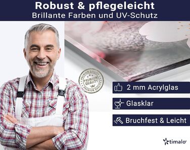 Кухонний фартух timalo зі скляним виглядом Північне море, очерет, захід сонця, океан, солома 2 мм акрилове скло Бризок настінний для плити, кухонний скляний фартух, акрилова скляна настінна панель, панель для фартуха (220 x 58 см, 314- Цвітіння вишні)