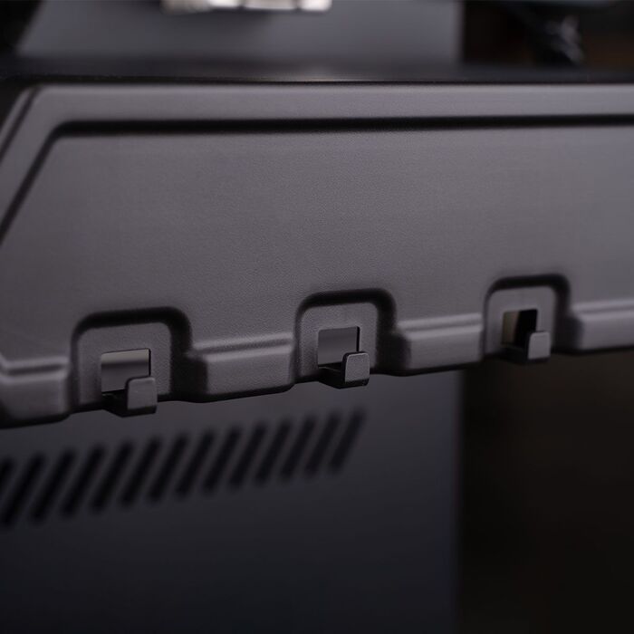 Газовый гриль SANTOS S-318 All Black, с боковой и задней горелкой, черный полностью 890024 Код: 010951