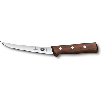 Кухонный нож Victorinox Wood Bing узкое лезвие 15см из дерева. Ручка