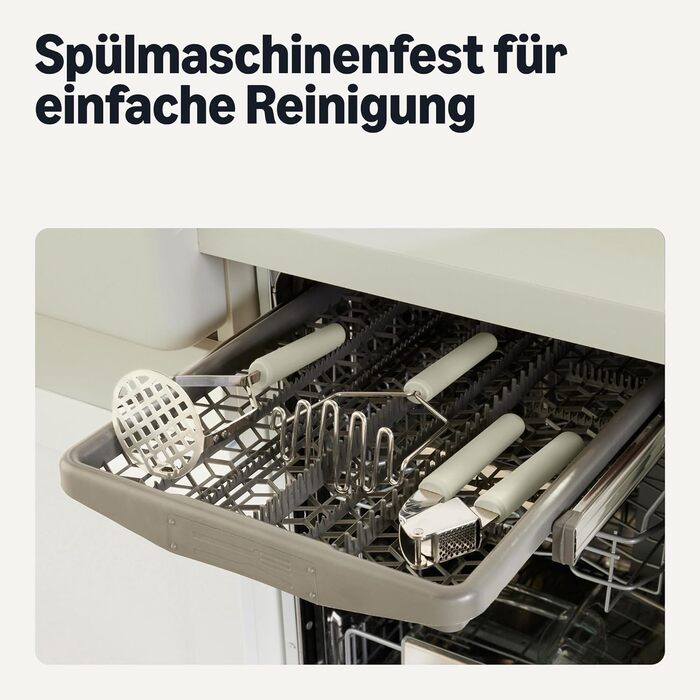 Пресс для чеснока с мягкой ручкой Amazon Basics