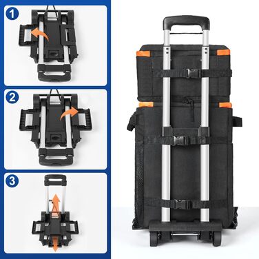 Термосумка на колесах на 72 банка Odoland