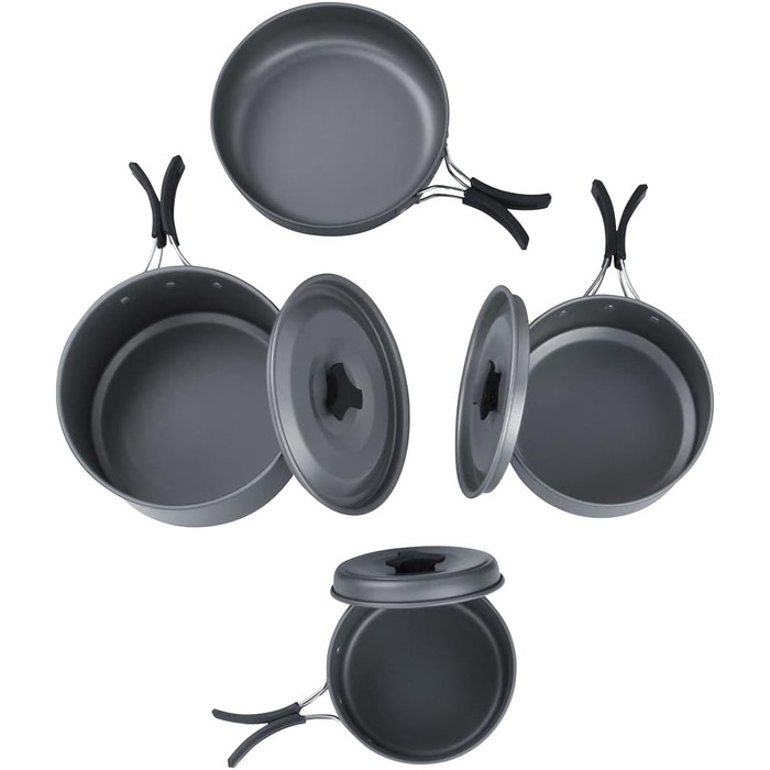 Набір похідного посуду 7 предметів your GEAR