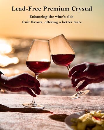 Набор бокалов для вина 4 шт 545 мл JBHO