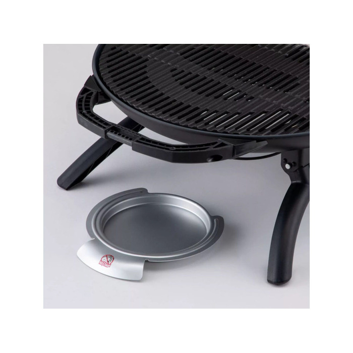 КОМПЛЕКТ Портативный переносной газовый гриль O-GRILL 500, серебро+шланг в подарок! Код: 013369