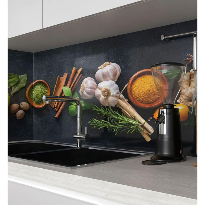 Самоклеящаяся матовая пленка для кухонного фартука 80 x 60 см MyMaxxi