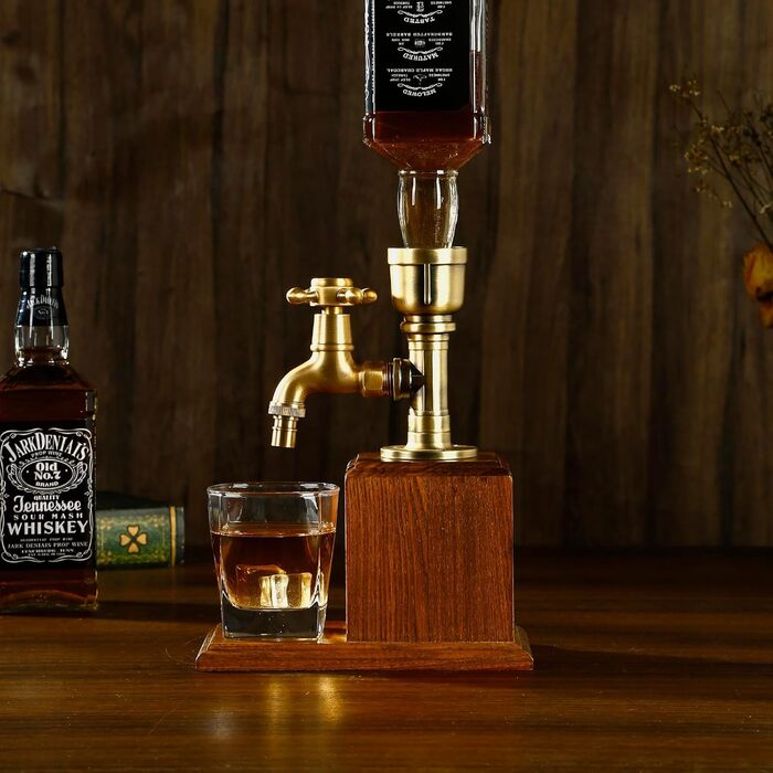 Диспенсер для напитков для вечеринок (коричневый, 1 бутыль)