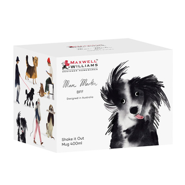 Кружка Maxwell & Williams BEST FURRY FRIENDS Shaker It Out, фарфор, 400 мл