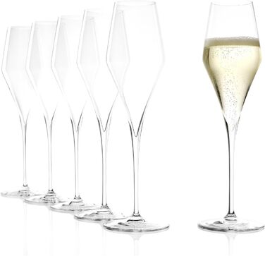 Набір келихів для шампанського 0,3 л, 6 предметів, Q1 Stölzle Lausitz