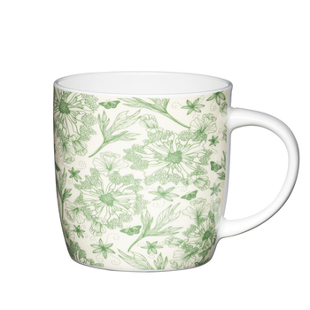 Кружка для чая Botanical Leaf Kitchen Craft, фарфор, 425 мл